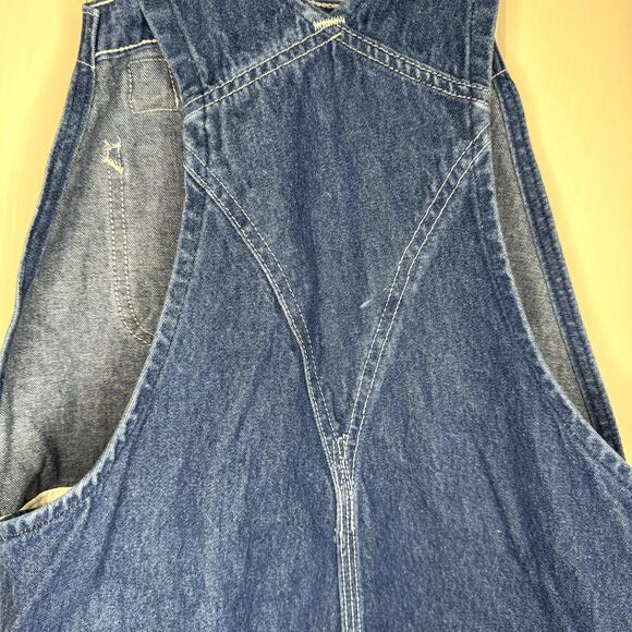 Vintage Carhartt Denim Coveralls Unlined 34x30 - Picture 10 of 11